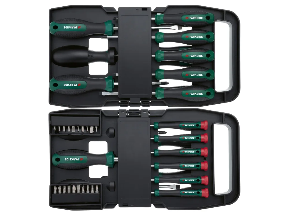 PARKSIDE® Súprava skrutkovačov, 37-dielna