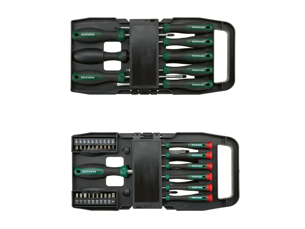 PARKSIDE® Súprava skrutkovačov, 37-dielna