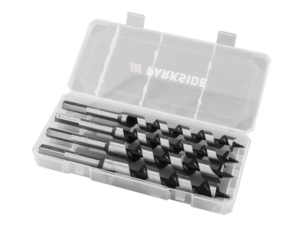 PARKSIDE® Súprava špirálových vrtákov (veľký, 4-dielna súprava)