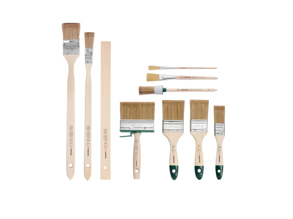 PARKSIDE® Súprava štetcov, 10-dielna (glazúra)