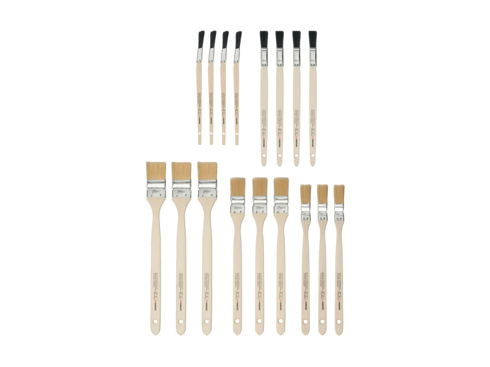 PARKSIDE® Súprava štetcov XXL, 17-dielna (dlhá rukoväť)
