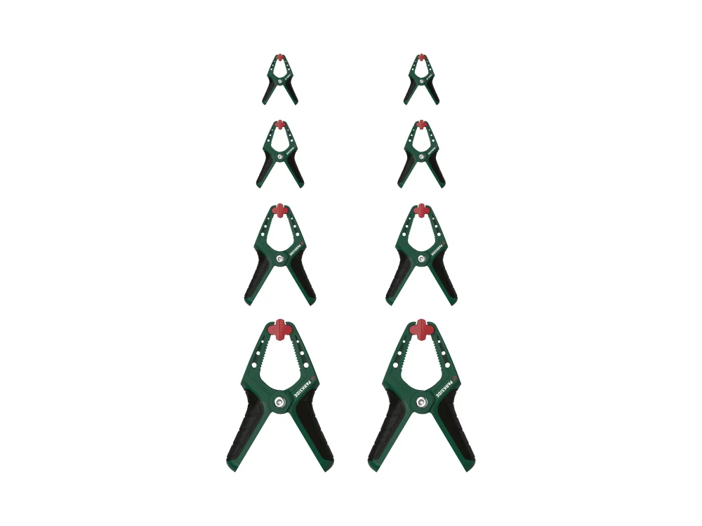 PARKSIDE® Súprava upínacích zverákov (8-dielna súprava)