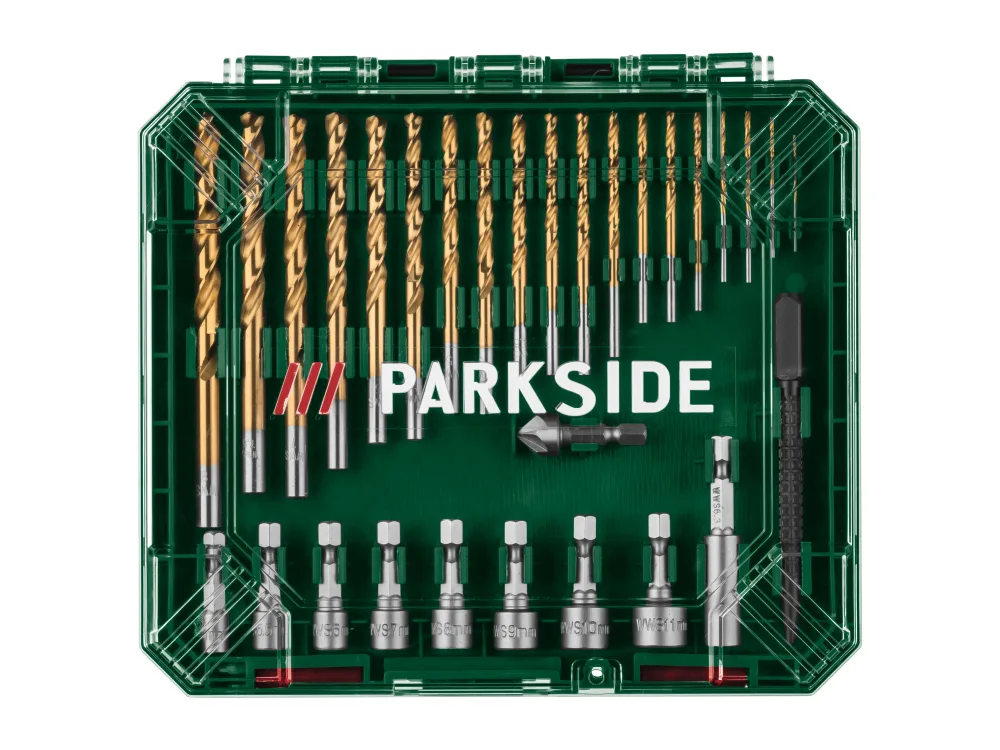 PARKSIDE® Súprava vŕtacích bitov, 75-dielna