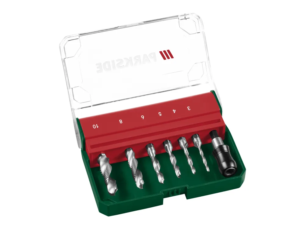 PARKSIDE® Súprava závitníkov/bitov/vrtákov (súprava kombinovaných závitníkov)
