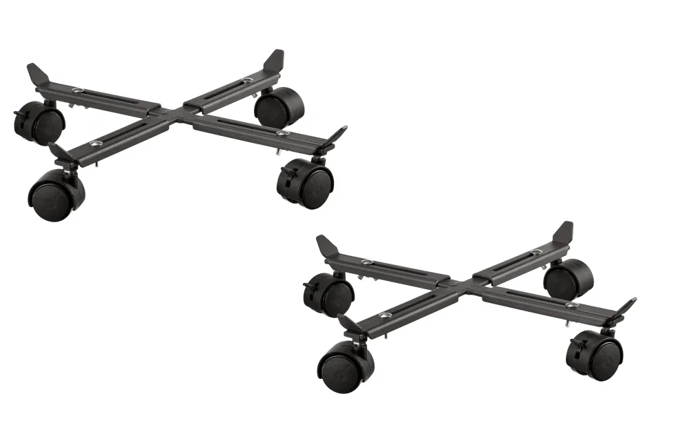 PARKSIDE® Teleskopický vozík pod črepník, 100 kg, antracitový, 2 kusy