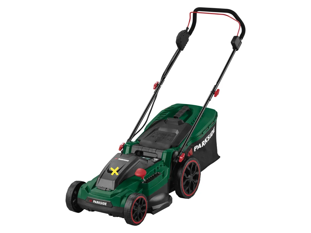 PARKSIDE® Tondeuse sans fil 800 m² + 2 Batteries + Chargeur double, 40 V