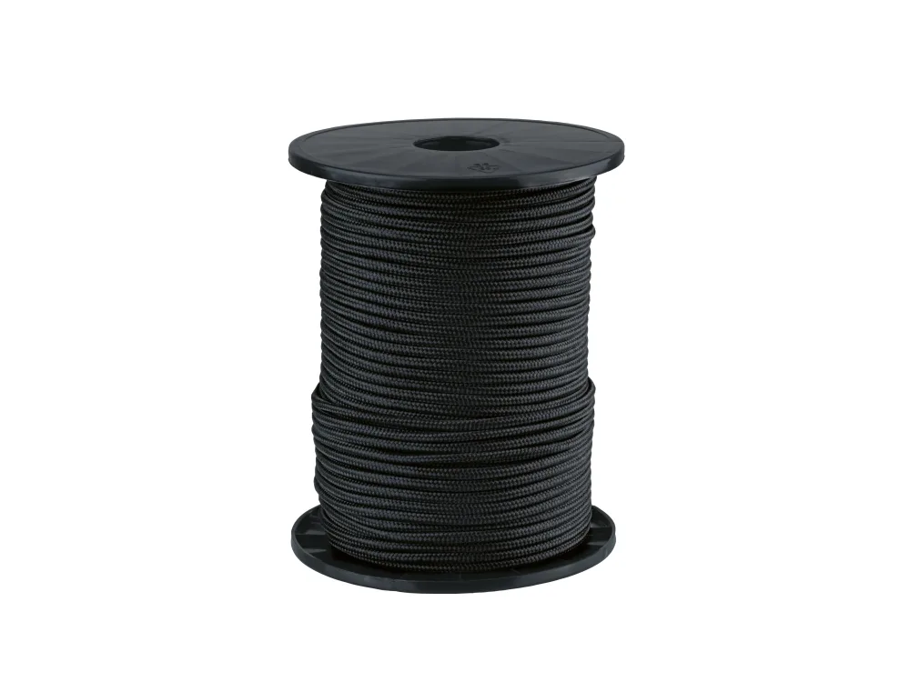 PARKSIDE® Viacúčelové lano, čierne , 100 m