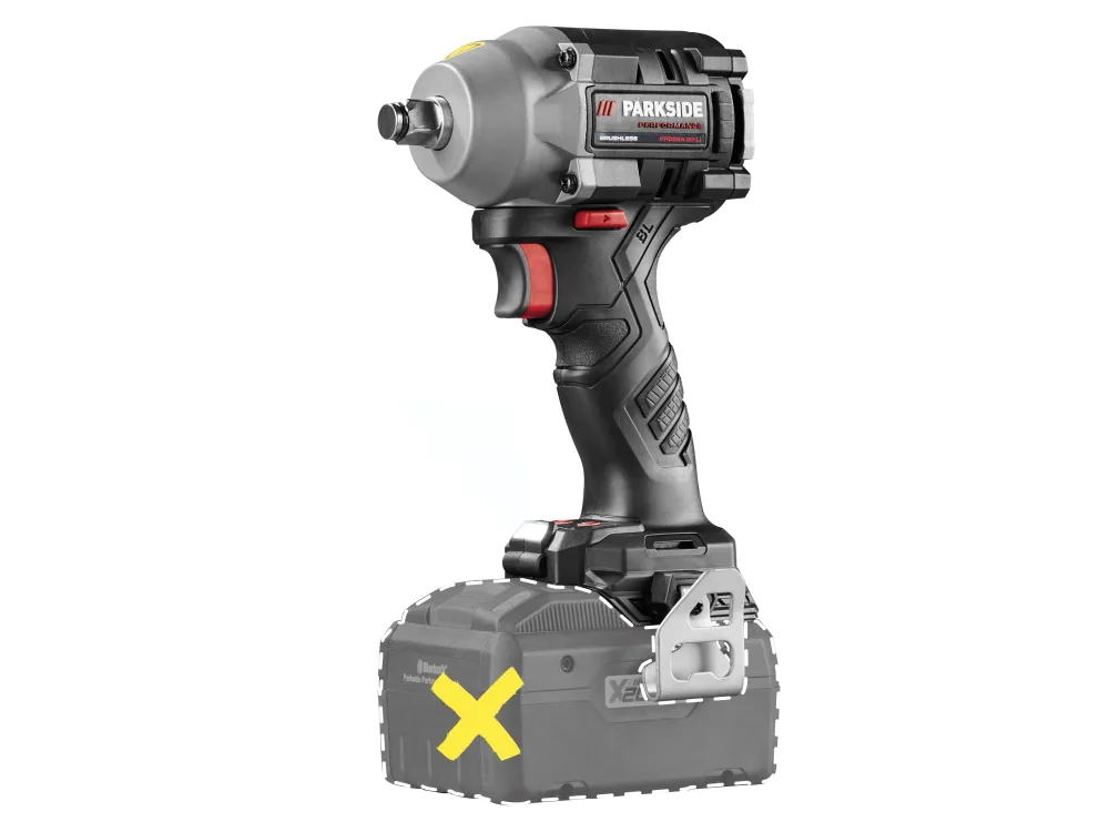 PARKSIDE® Visseuse à chocs sans fil 600 Nm + Batterie + Chargeur rapide, 20 V