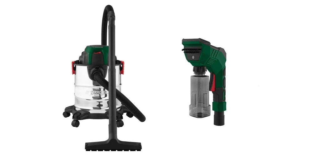 PARKSIDE® Vysávač na mokré a suché vysávanie PWD 20 C3 + Umývacia dýza s nádržkou na vodu