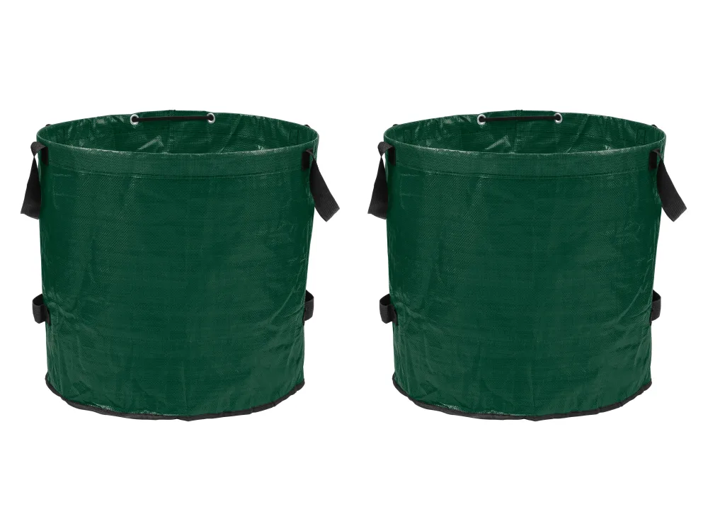 PARKSIDE® Záhradné odpadové vrece, 275 l/125 l  (okrúhly skladací, 2 kusy)