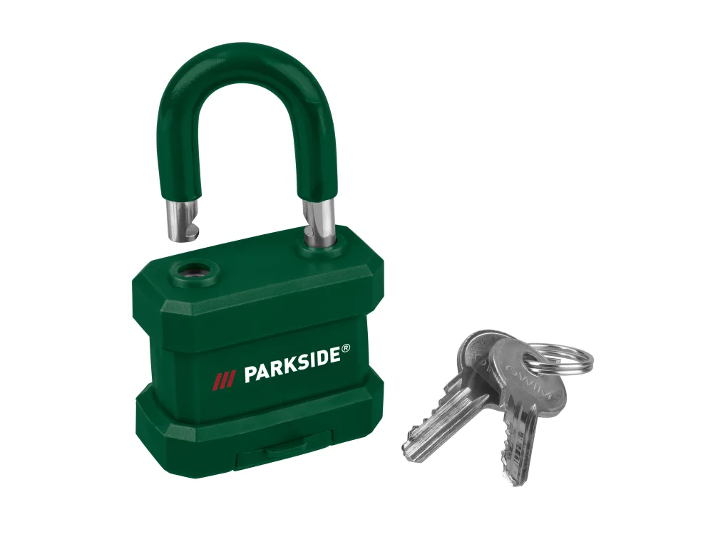 PARKSIDE® Zámok/Oceľový kábel (visiaci zámok do exteriéru)