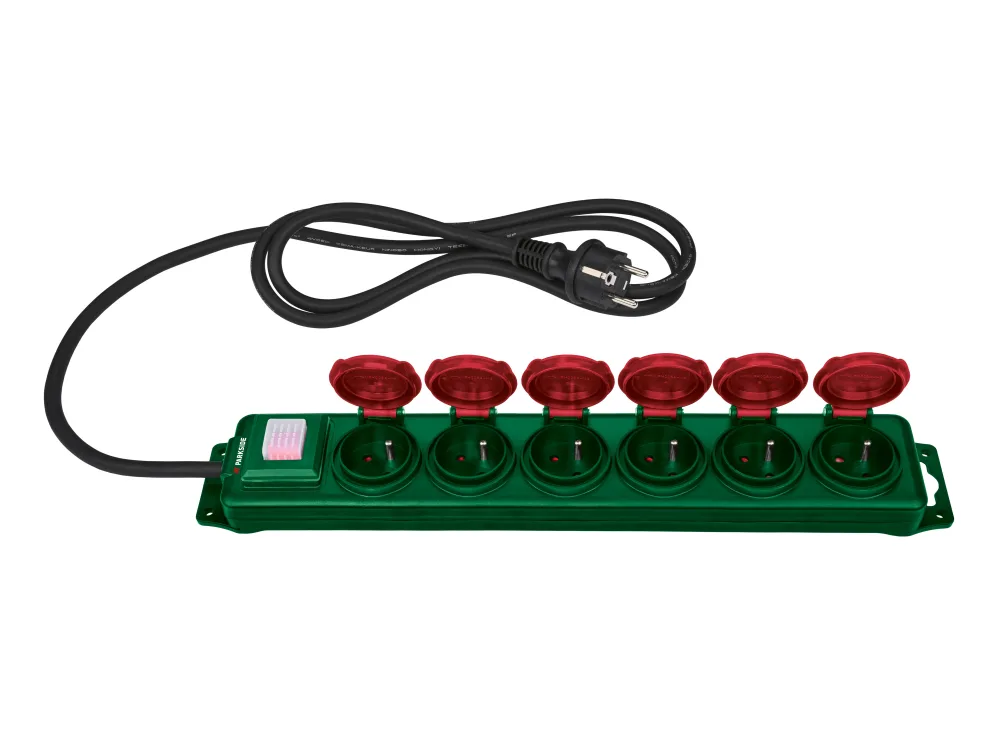 PARKSIDE® Zásuvková lišta (6 zásuviek, 1 kus)